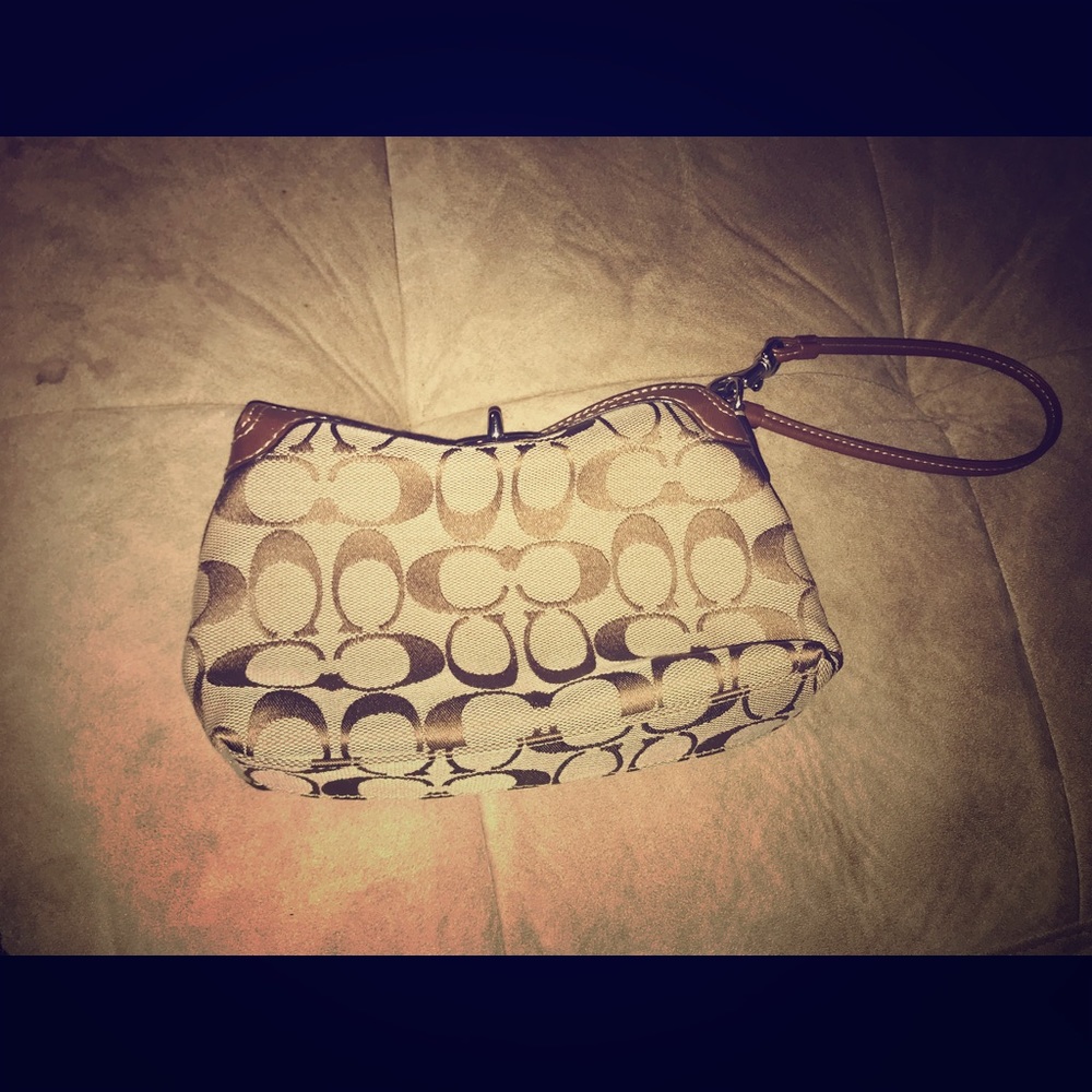 Coach Wristlet-Gently Used